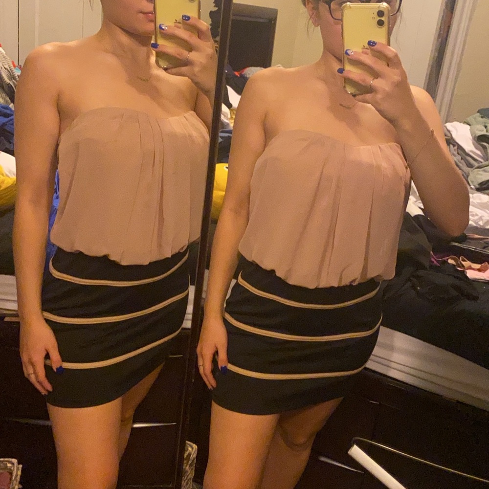 Tube top dress
